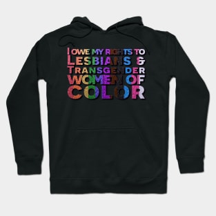 I Owe My Rights (Progress Pride Glitter) Hoodie